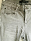 EXCLUSIVE L.A Jean Cinco Bolsillo lavado Gris Destroyer. Talla 7