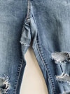 LEVIS jean Skinny con desgaste en rodilla medio referencia 720. Talla 25