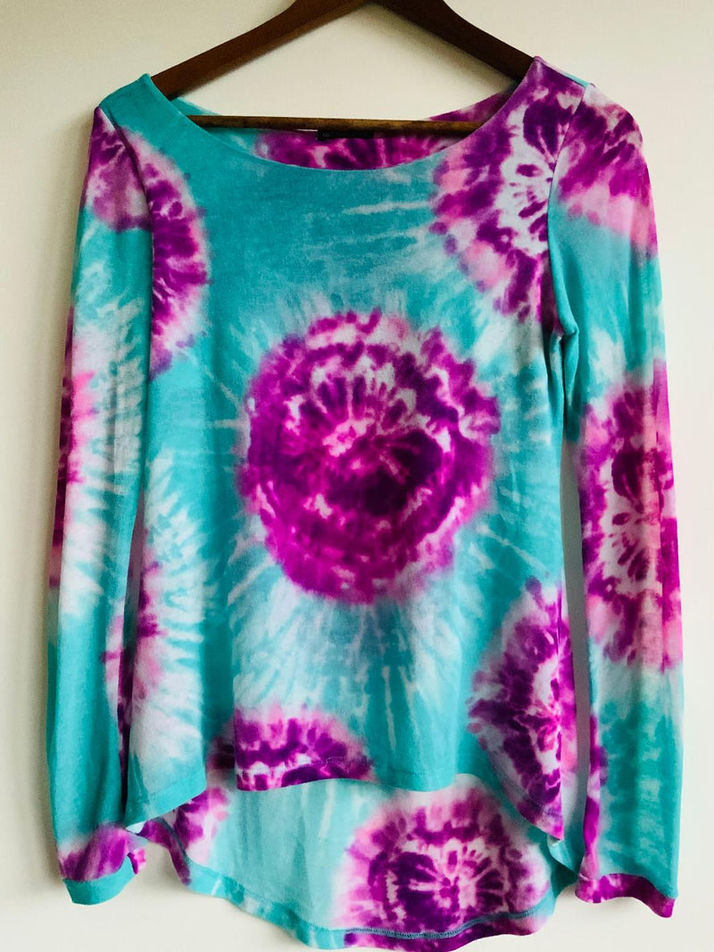 BETTINA SPITZ Camiseta manga larga Tie Die. Talla 6 ( S )