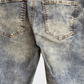 NAF NAF Jean cinco bolsillos con proceso de lavandería efecto desteñido. Talla 8
