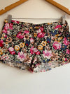 NAMELESS Short en dril estampado flores. Talla M