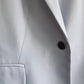 ELA Blazer de 1 solo Botón en color blanco. Talla M