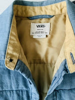 VANS Camichaqueta para niño en chambray forrada y ligeramente abullonada con pespuntes. Talla M