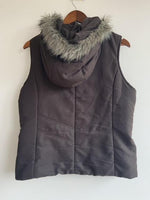 NEWBOAT Chaleco de invierno con capota. Talla L