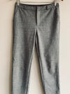 STRADIVARIUS Pantalón Casual Gris efecto textura. Talla S