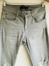 EXCLUSIVE L.A Jean Cinco Bolsillo lavado Gris Destroyer. Talla 7