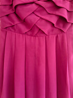 EXPRESS ( NUEVO )Vestido Straples con pliegues. Talla 0