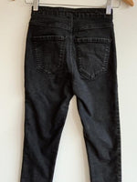 ZARA TRAFALUC Jeggin lavado gris con cintas laterales sobrepuestas. Talla 34 ( 4 )