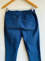 UNANYME Pantalón Jeggin en dril azul. Talla 40 ( M )