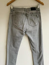 EXCLUSIVE L.A Jean Cinco Bolsillo lavado Gris Destroyer. Talla 7