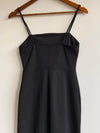 BERSHKA Vestido corto tiras Espagueti el Lycra. Talla S