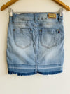 CLASSIC JEANS Mini falda en índigo. Talla 6