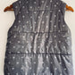 EPK Chaleco abullonado de estrellas para niña . Talla 8