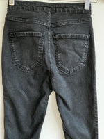 ZARA TRAFALUC Jeggin lavado gris con cintas laterales sobrepuestas. Talla 34 ( 4 )