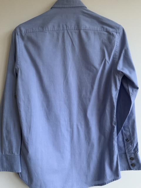 KENNETH COLE Camisa básica para hombre azul celeste. Talla XS