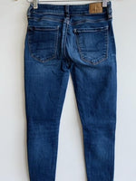 AMERICAN EAGLE Jean Cinco Bolsillos con Destroyer. Talla 0