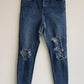LEVIS jean Skinny con desgaste en rodilla medio referencia 720. Talla 25