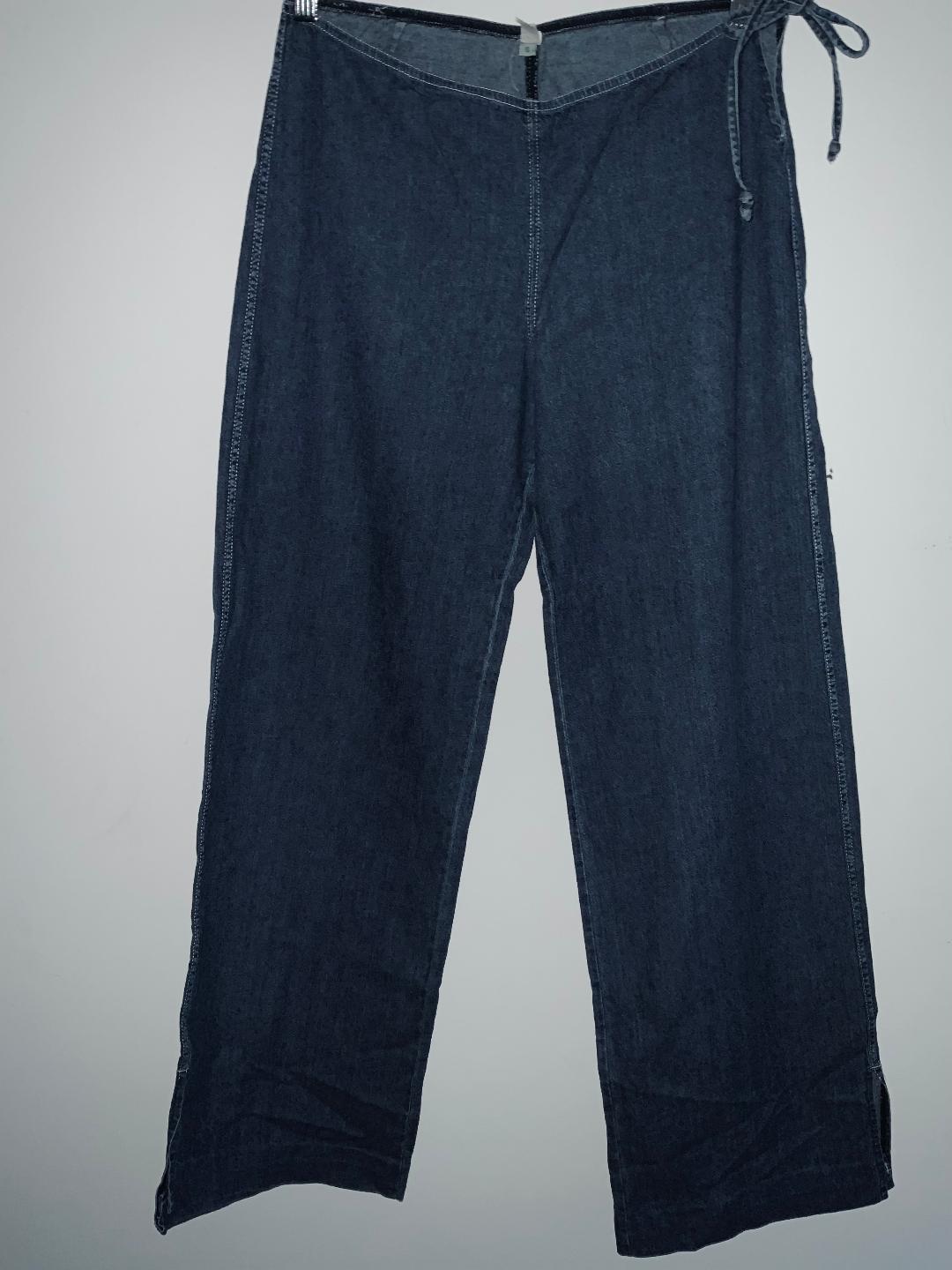 ESPRIT Pantalón Clásico de dril para mujer. Talla 8 –