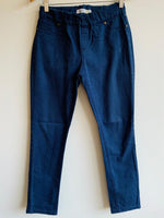 UNANYME Pantalón Jeggin en dril azul. Talla 40 ( M )